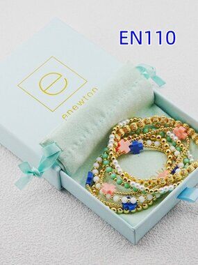 Enewton Blue Cross Bracelet Set